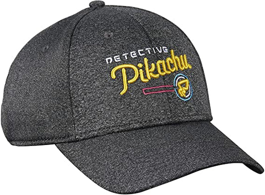 chez-rhox-geek-stop-hat-snapback-cap-pokemon-detective-pikachu-logo-gray-adjustable.jpg