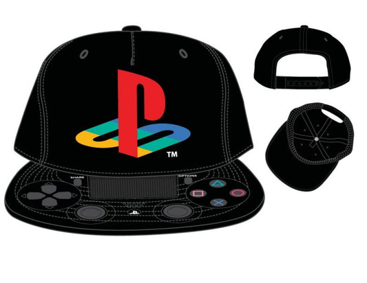 chez-rhox-geek-stop-cap-playstation-logo-and-ps4-controller-black-embroided-patch-snapback-hat.jpg