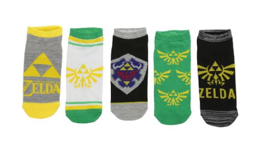 chez-rhox-geek-stop-socks-nintendo-the-legend-of-zelda-pack-of-5-ankle-socks-triforce.JPG
