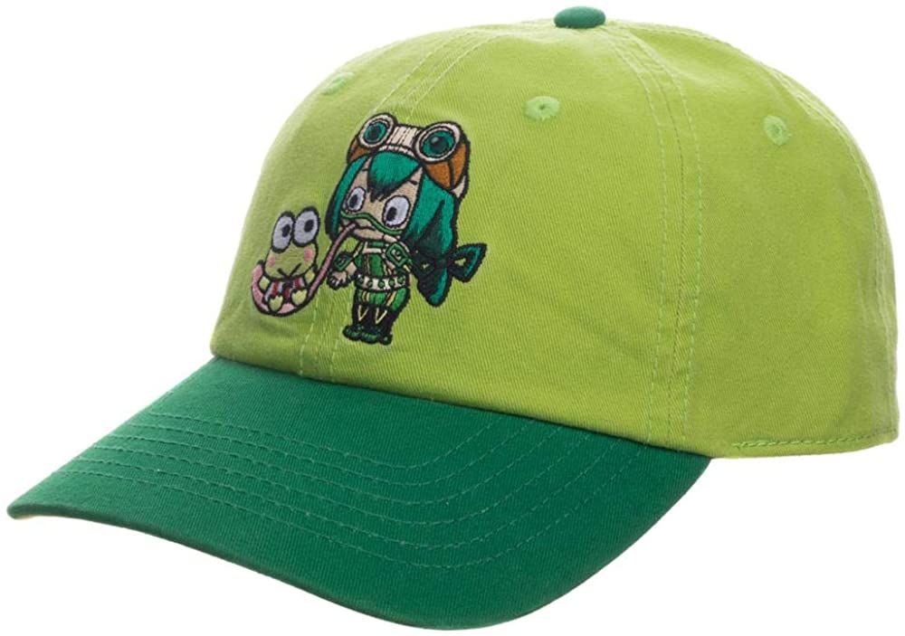 chez-rhox-geek-stop-baseball-hat-my-hero-academia-hello-kitty-and-friends-Keroppi-tsuyu-froppy-green-2.jpg
