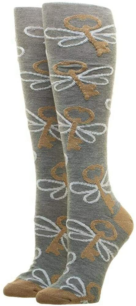 chez-rhox-geek-stop-socks-harry-potter-flying-keys-grey-gold-sparkles.jpg