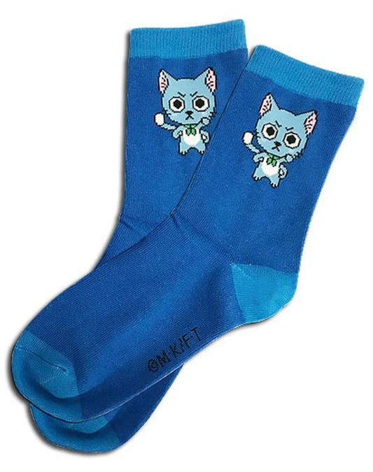 chez-rhox-geek-stop-socks-fairy-tail-happy-unhappy-1-pair-crew.JPG