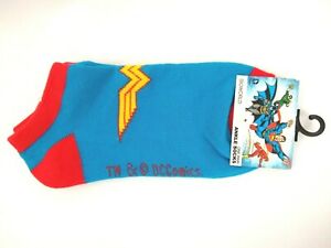 chez-rhox-geek-stop-socks-dc-wonder-woman-blue-red-yellow-1-pair-ankle-1.JPG