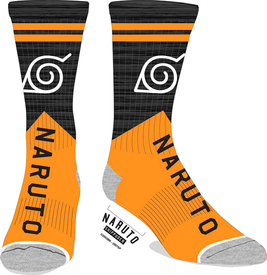 chez-rhox-geek-stop-socks-shonen-jump-naruto-shippuden-collection-konoha-village-symbol-orange-grey.jpg