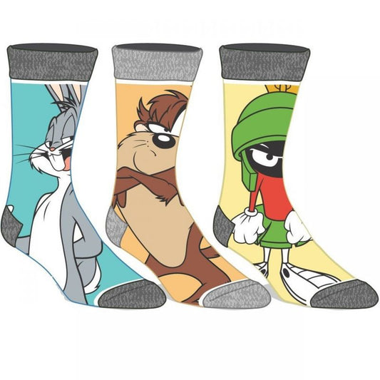 chez-rhox-geek-stop-socks-looney-tunes-bugs-bunny-tasmanian-devil-marvin-the-martian-3-pair-crew.jpg