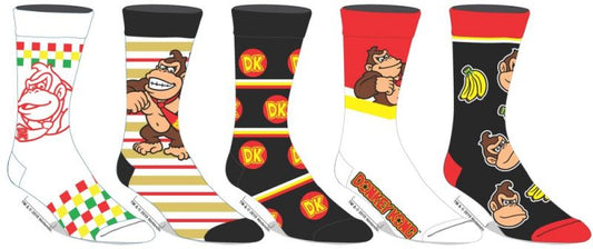 chez-rhox-geek-stop-socks-nintendo-donkey-kong-pack-of-5-casual-crew.jpg
