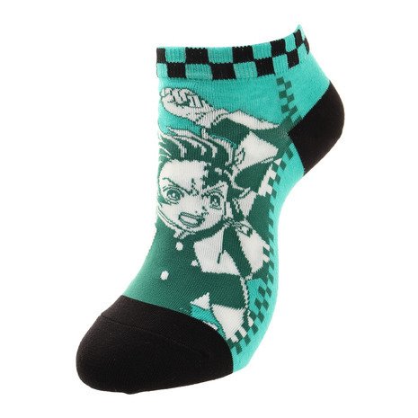 chez-rhox-geek-stop-socks-demon-slayer-kimetsu-no-yaiba-tanjiro-kamado-green-1-pair-ankle-2.jpeg