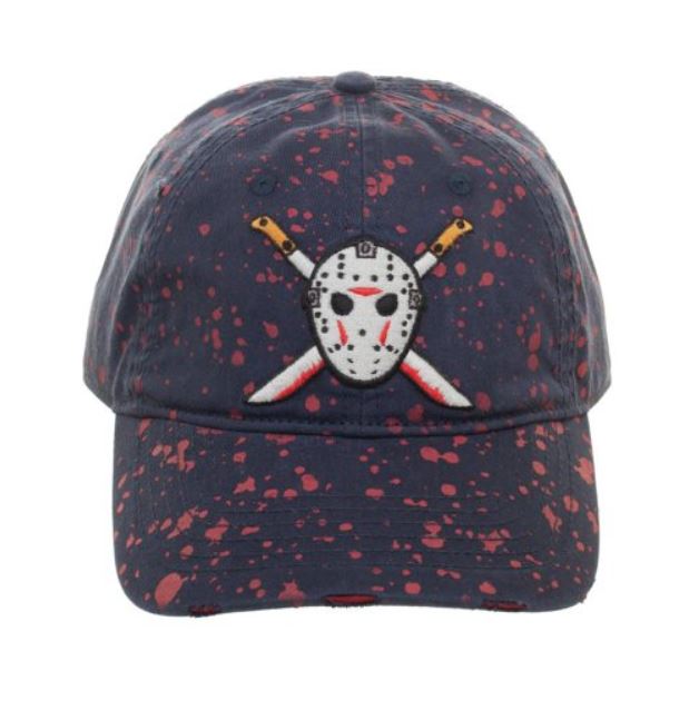chez-rhox-geek-stop-hat-cap-friday-the-13th-jason-bloody.JPG