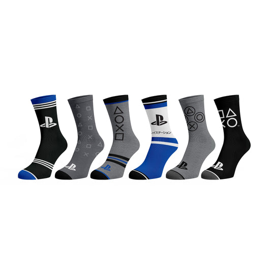 chez-rhox-geek-stop-socks-playstation-logo-black-white-grey.jpg