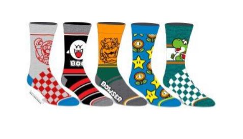 chez-rhox-geek-stop-socks-super-mario-characters-special-objects-5-pair-men-crew.JPG
