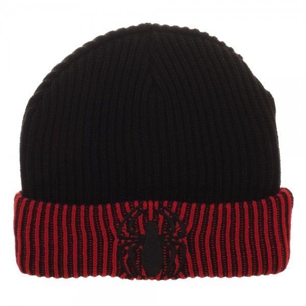 Tuque Spider Tuque - Marvel - Spider-Man Logo Brodé Noire et Rouge – Chez Rhox, le ...