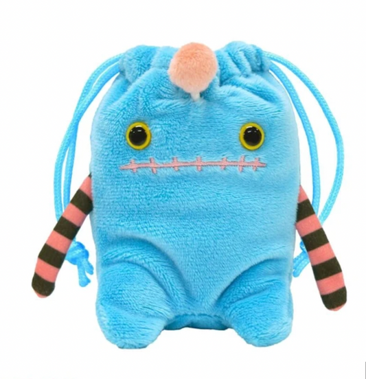 Pochette - Mokeke Chimokke - Aro en Peluche avec Fermeture à Cordon 4"