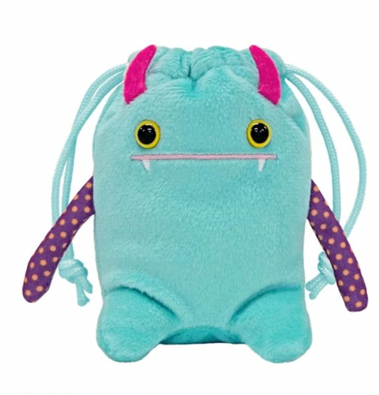 Pochette - Mokeke Chimokke - Goni en Peluche avec Fermeture à Cordon 4"