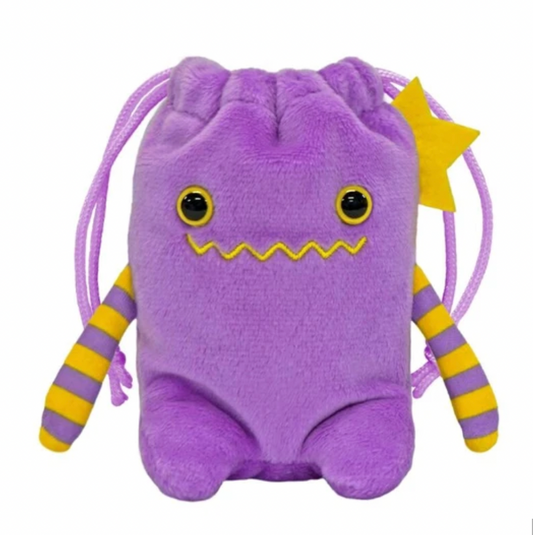 Pochette - Mokeke Chimokke - Lante en Peluche avec Fermeture à Cordon 4"