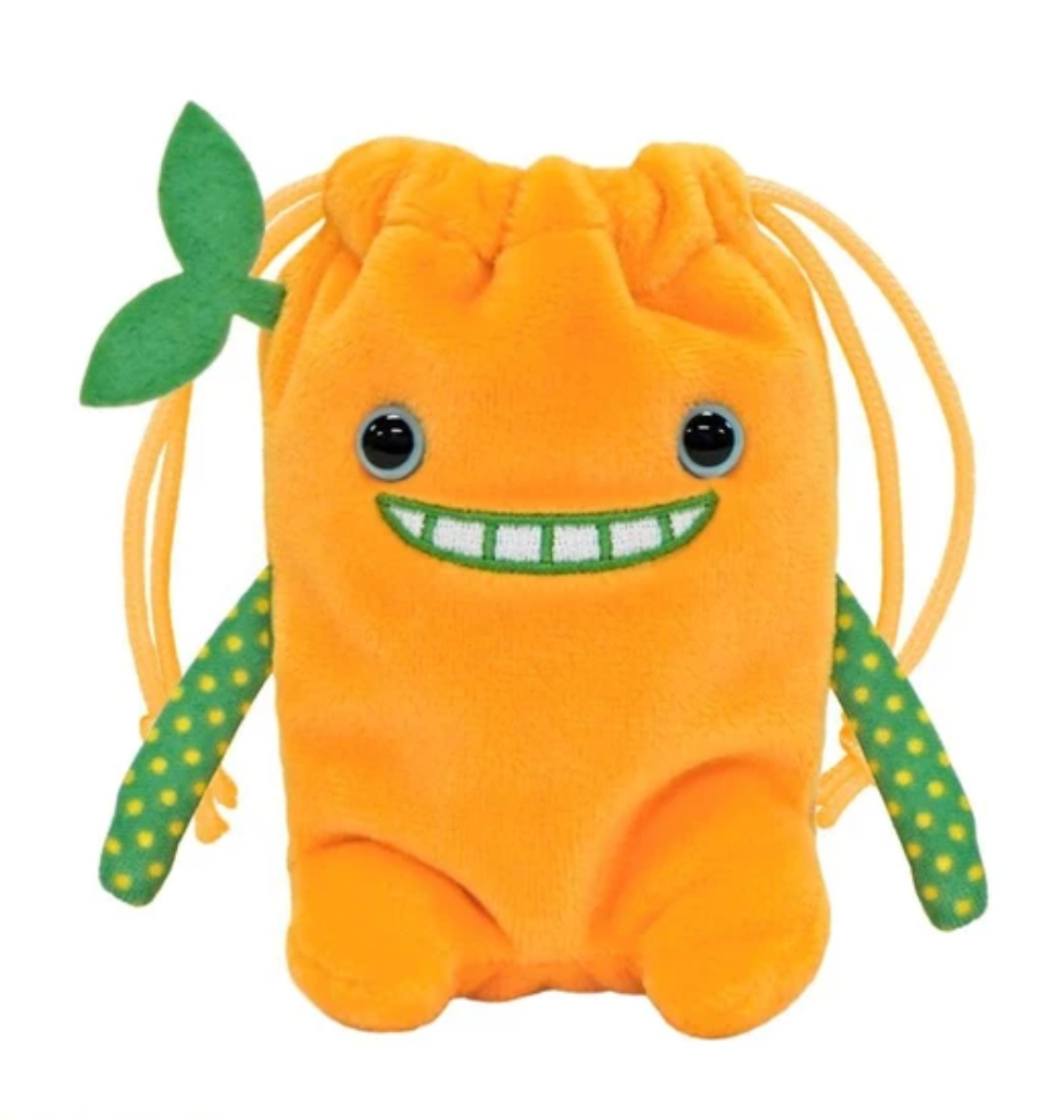 Pochette - Mokeke Chimokke - Nyaki en Peluche avec Fermeture à Cordon 4"