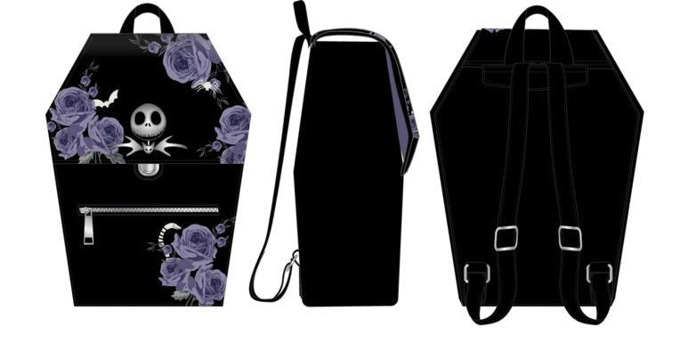 chez-rhox-geek-stop-backpack-disney-nightmare-before-christmas-coffin-with-flowers-jack-skellington-face-metal-black-and-purple-faux-leather.jpg