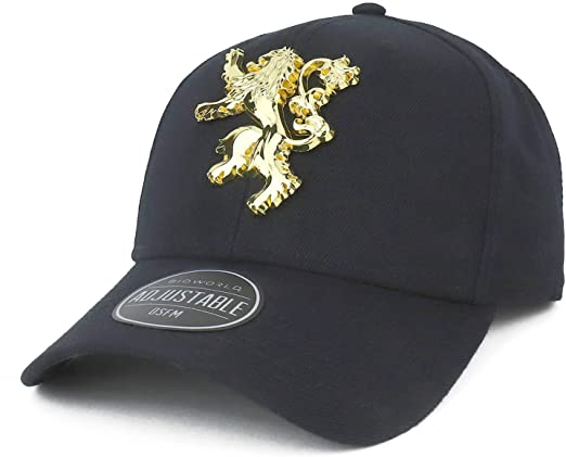 chez-rhox-geek-stop-cap-game-of-thrones-lannister-snapback-metal-logo.jpg