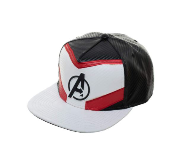 chez-rhox-geek-stop-hat-cap-avengers-endgame-faux-leather-snapback-logo.JPG