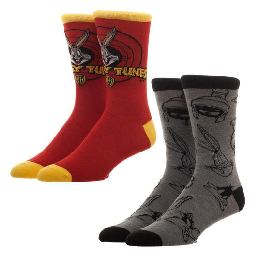 chez-rhox-geek-stop-socks-looney-tunes-characters-logo-bugs-bunny-black-red-2-pair-crew.jpg