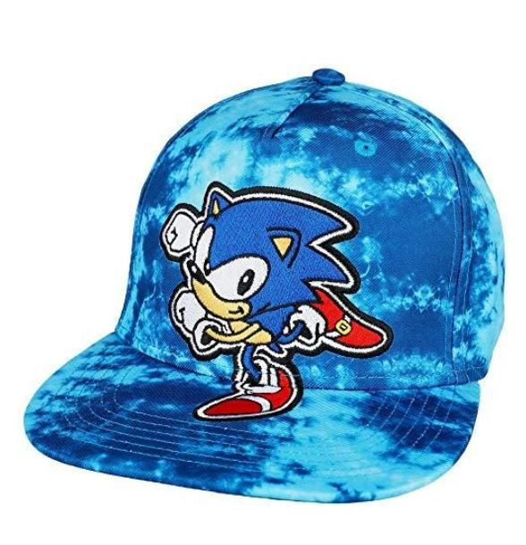 chez-rhox-geek-stop-cap-sonic-the-hedgehog-sonic-running-tie-dye-blue-snapback-young-size.JPG