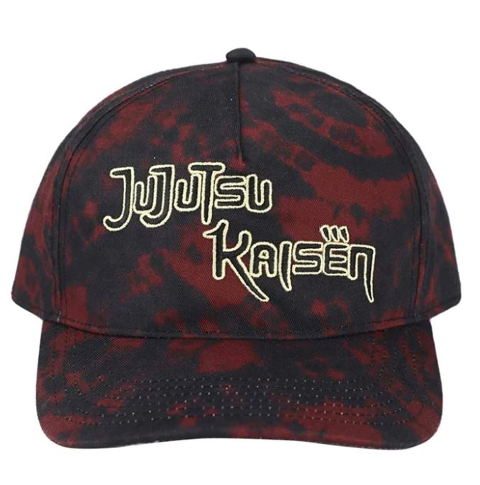 chez-rhox-geek-stop-cap-jujutsu-kaisen-logo-tie-dye-black-and-red-snapback-1.JPG