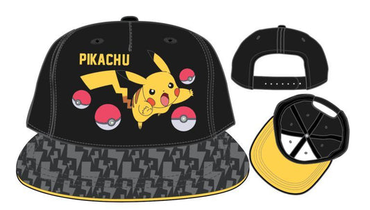 chez-rhox-geek-stop-hat-pikachu-with-poke-balls-lightning-black-adjustable-snapback.jpg