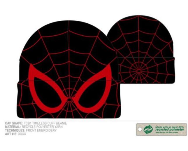 Tuque Spider Tuque - Marvel - Spider-Man Miles Morales – Chez Rhox, le Geek Stop