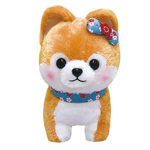 chez-rhox-geek-stop-plush-amuse-collection-shiba-inu-koume-with-blue-and-ume-flowers-13.5-inches.jpg